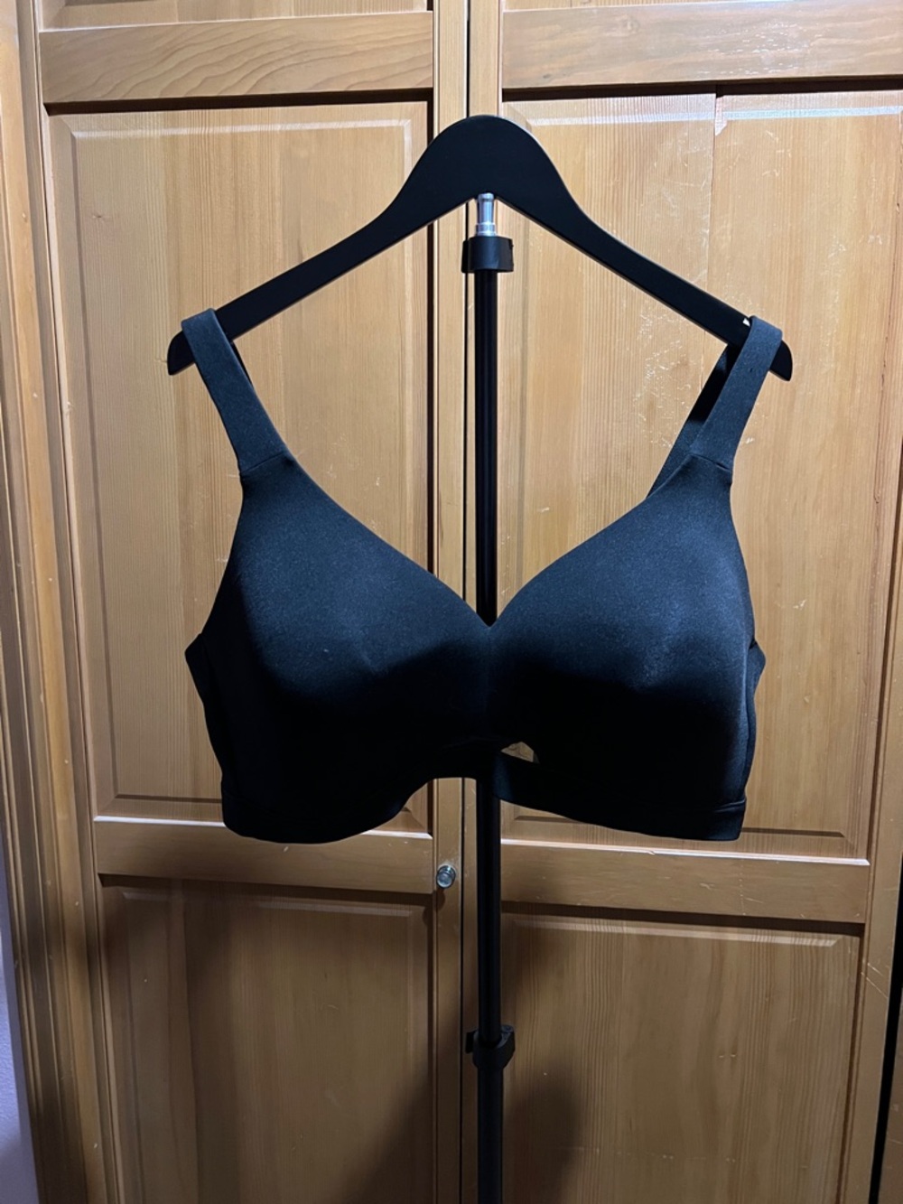 Cacique Smooth Wireless Bra - Black - Picture 2 of 6